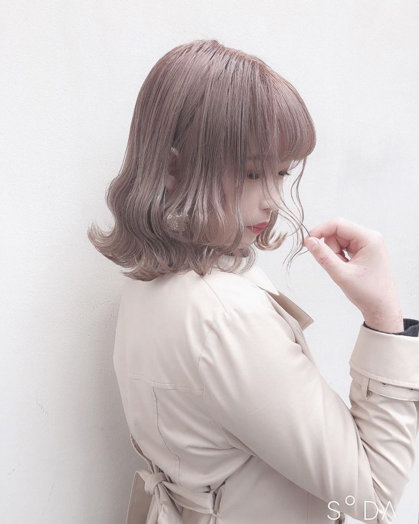 风靡日本女生「渐变玫瑰奶茶色