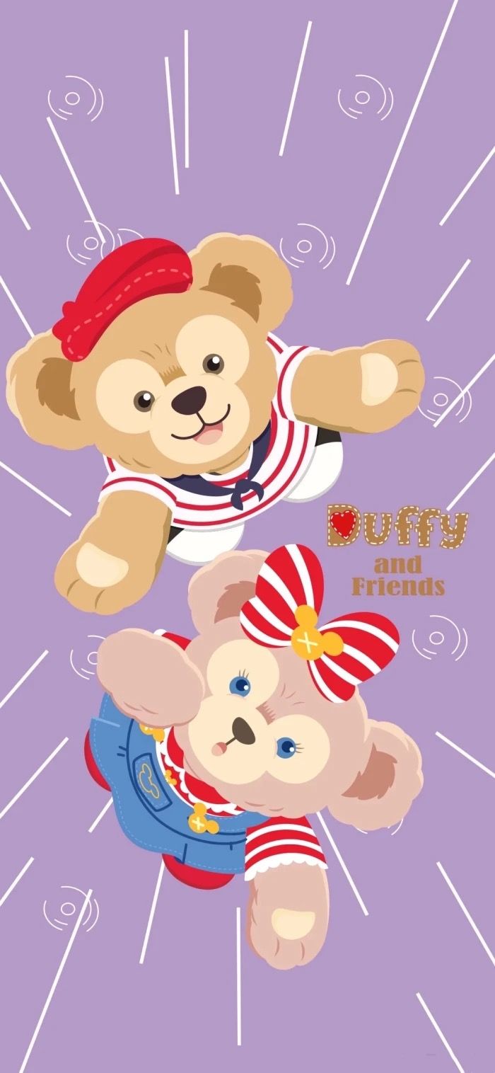 超治癒迪士尼系列 8張日本超萌duffy And Friends 桌布 讓你生活送上甜美的可愛 Girlsmood 女生感覺