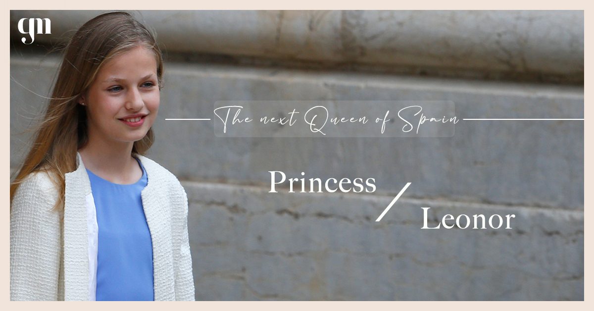 【西班牙皇室】從小美到大！15歲西班牙小公主萊昂諾爾，沉穩高貴氣質不愧為下一任女皇。